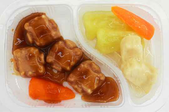 黑醋小排風味慕斯軟餐(便當)